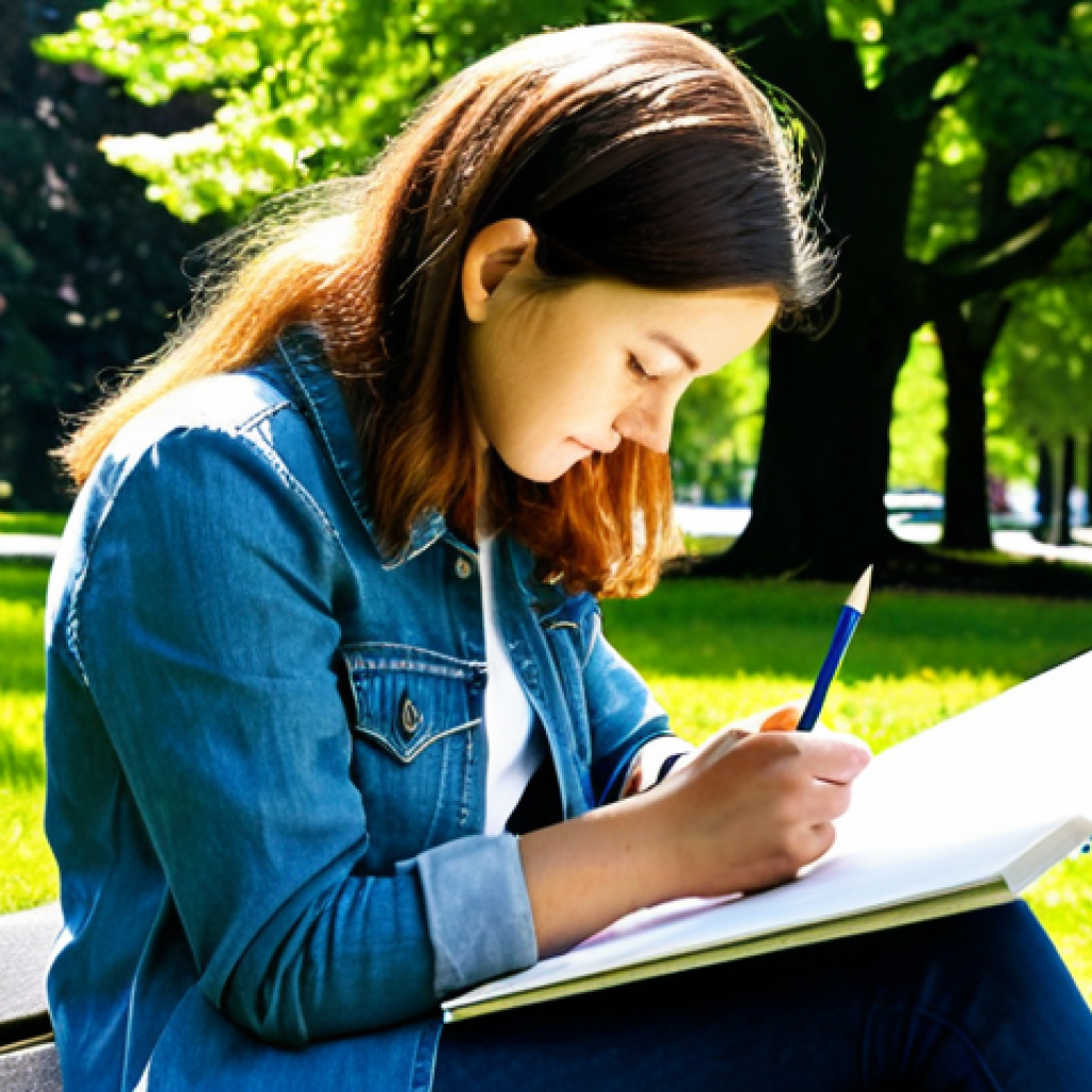 Artist Sketching Outdoors**

"A fully clothed artist sitting in a park, sketching in a Moleskine sketchbook, using graphite pencils. The scene is bright and sunny, with trees and flowers in the background. The artist is wearing modest clothing and is focused on their work. Safe for work, appropriate content, perfect anatomy, natural proportions, professional, family-friendly, well-formed hands, proper finger count, natural body proportions."

**