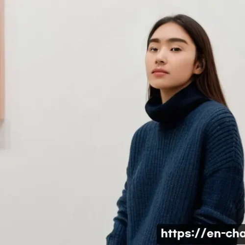 Home 26 캐릭터 디자인 관련 도서 리뷰 - **Prompt:** A young adult, a female art student, standing in a softly lit art gallery, a canvas subt...