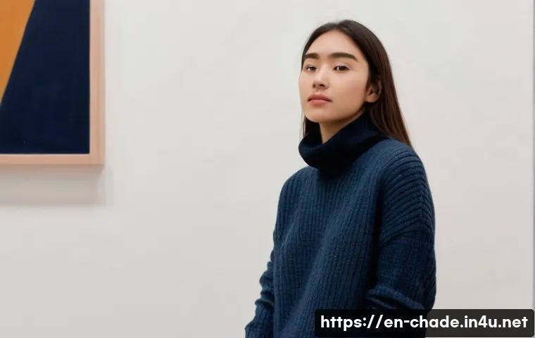 캐릭터 디자인 관련 도서 리뷰 - **Prompt:** A young adult, a female art student, standing in a softly lit art gallery, a canvas subt...